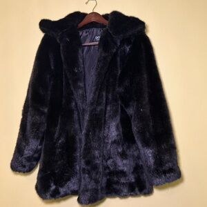 Vintage Domini International Faux Fur Coat